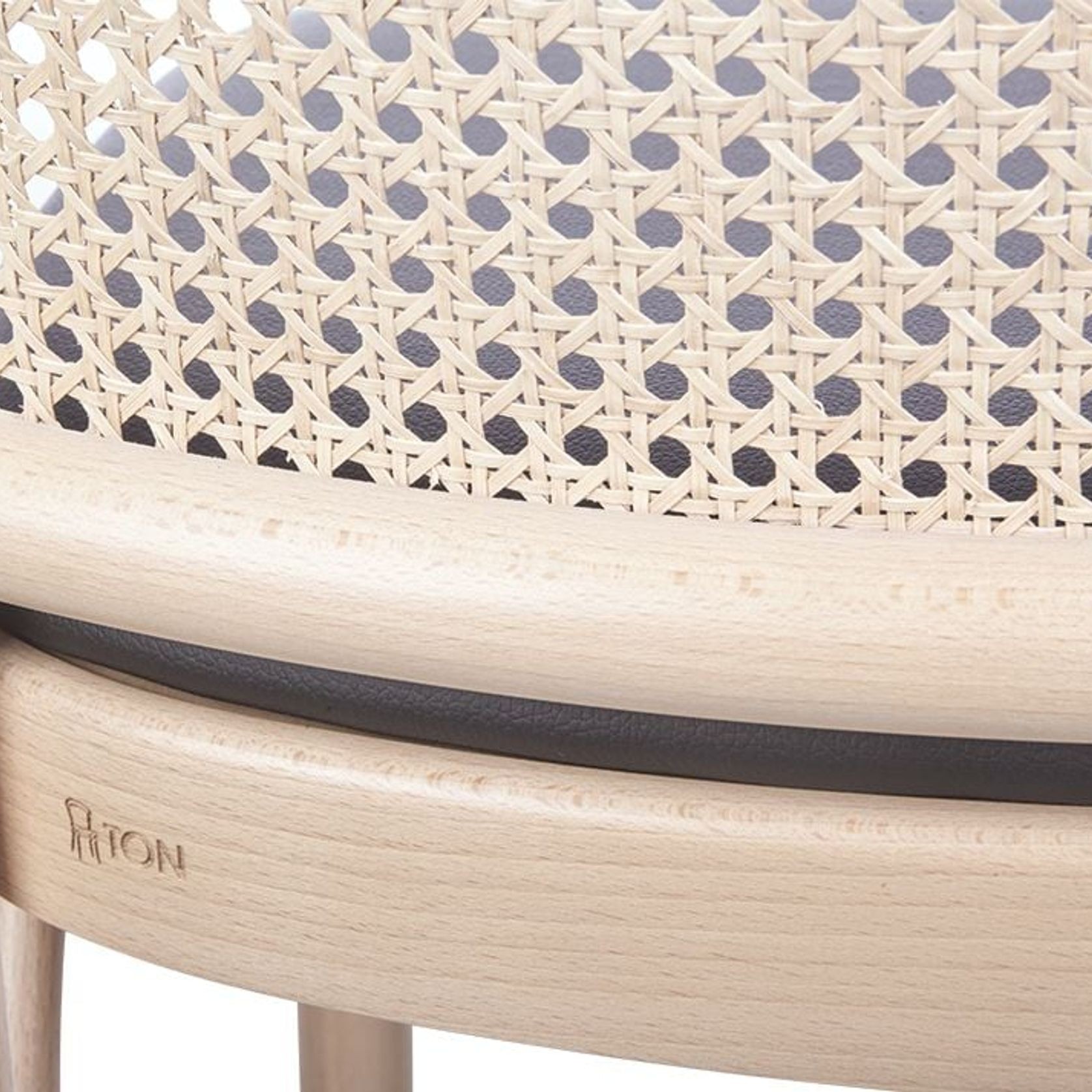 811 Hoffmann Stool - Natural Wood - by TON gallery detail image