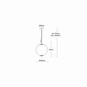 Nova Globe Pendant Light gallery detail image