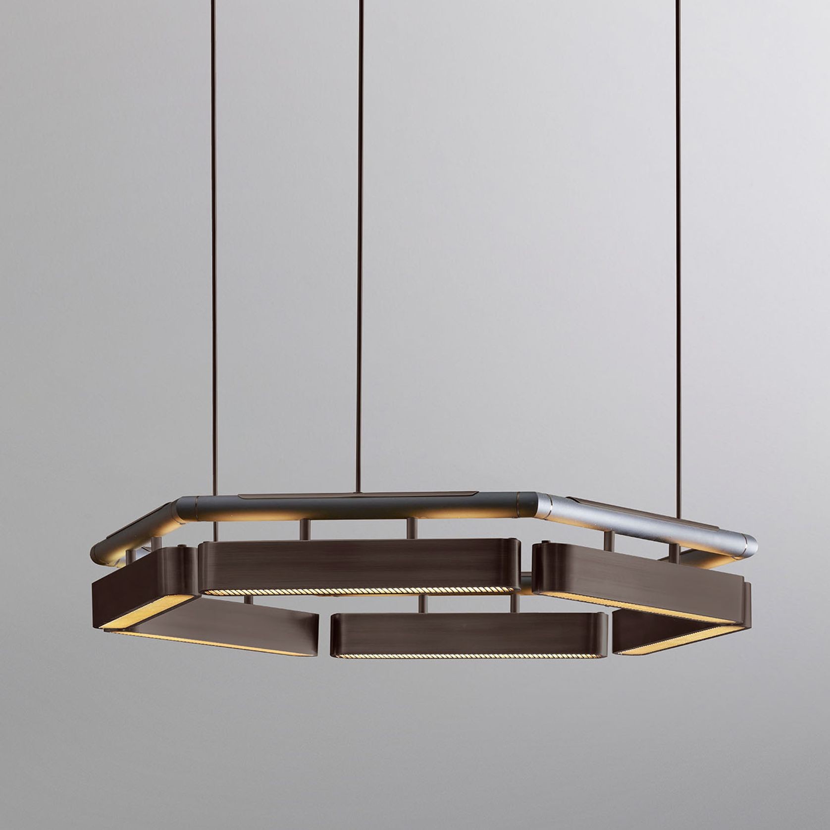 Colt Hexagon Chandelier gallery detail image