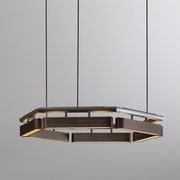 Colt Hexagon Chandelier gallery detail image