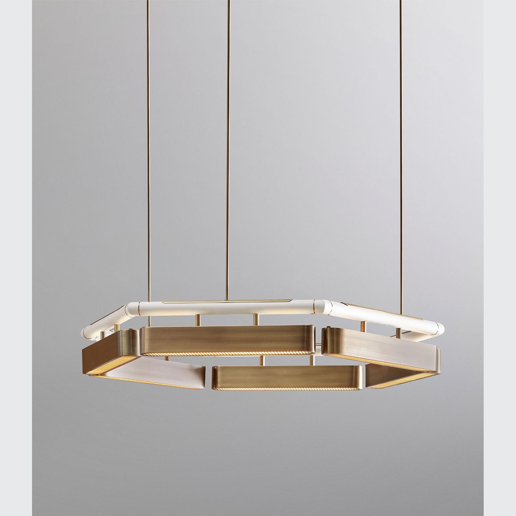 Colt Hexagon Chandelier gallery detail image