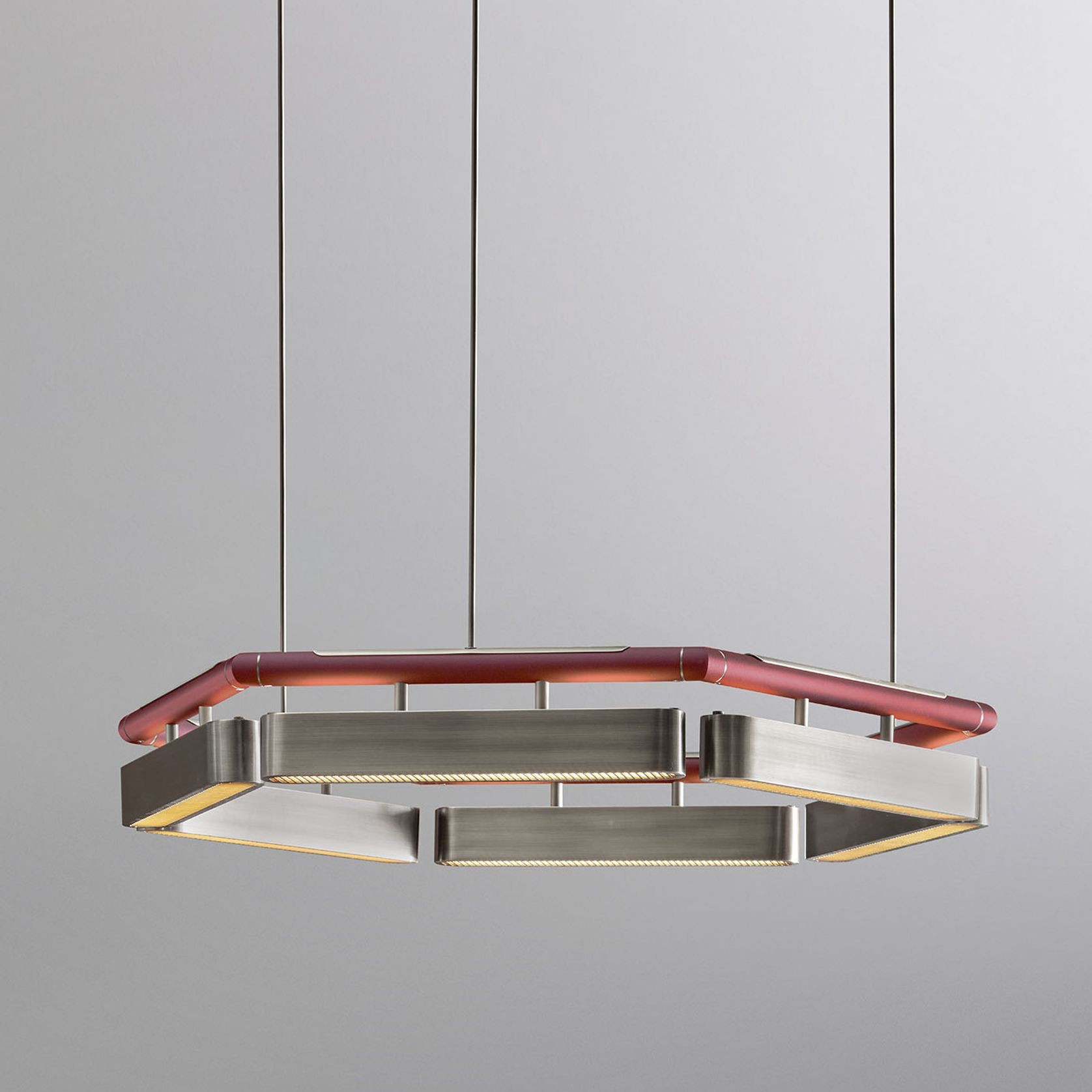 Colt Hexagon Chandelier gallery detail image