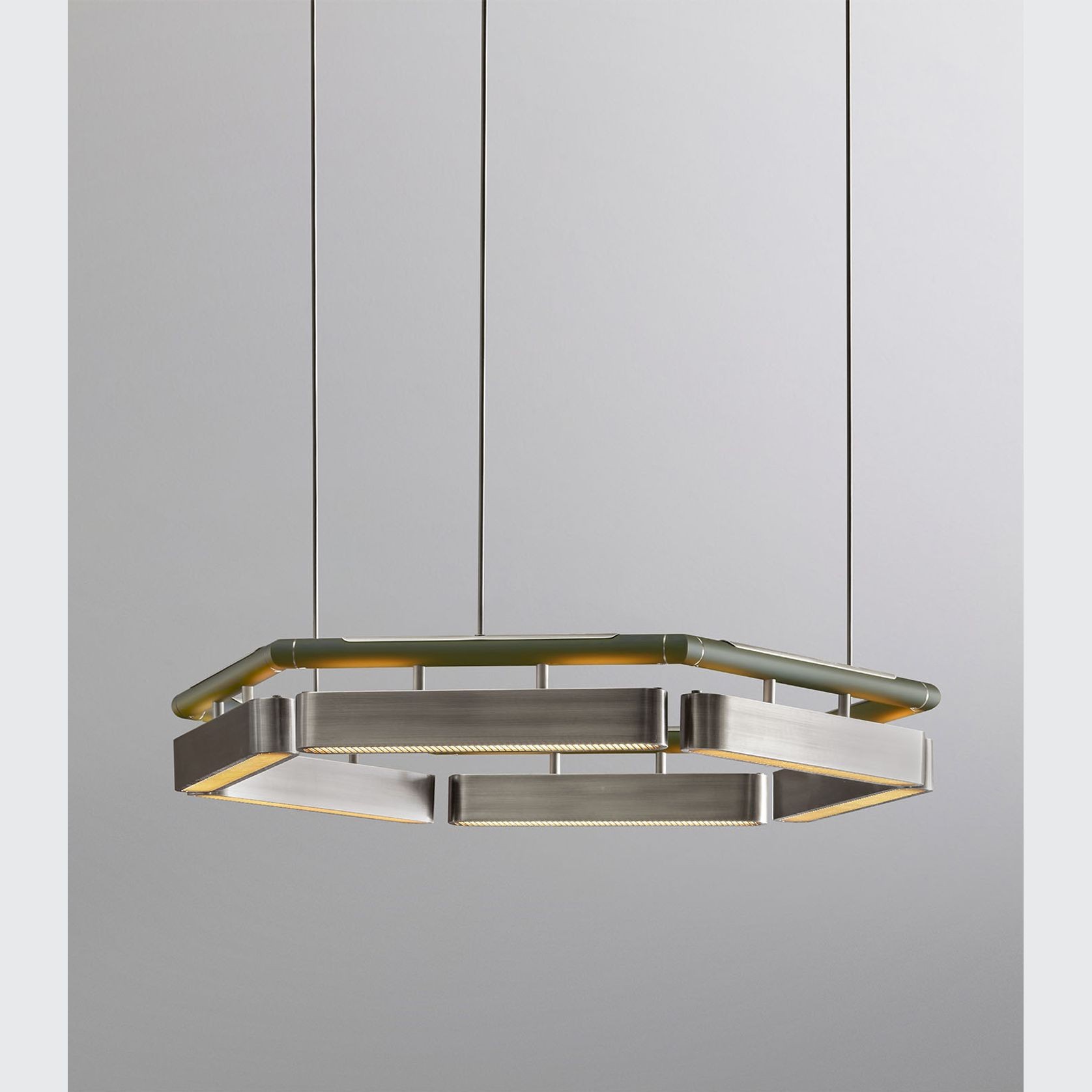 Colt Hexagon Chandelier gallery detail image