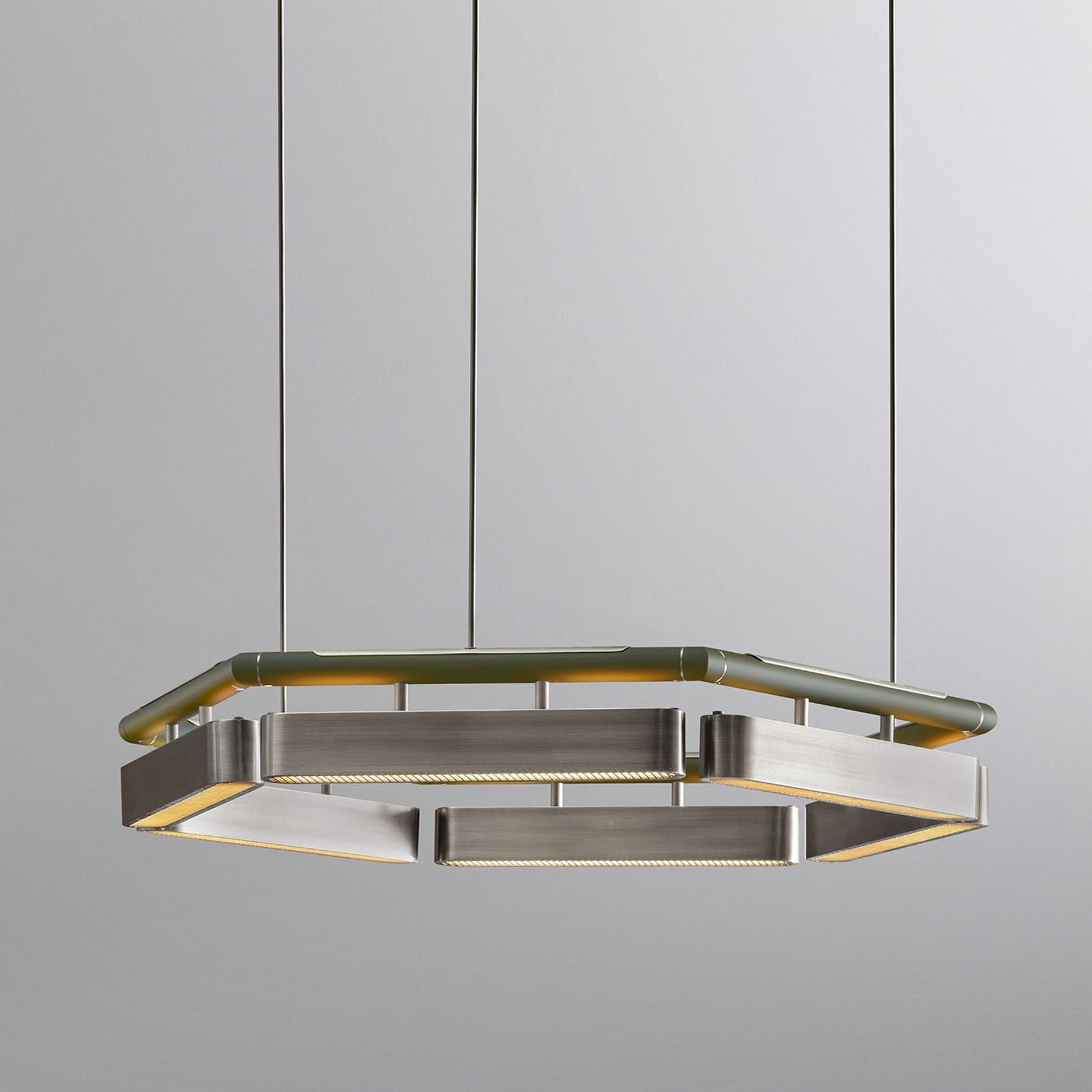 Colt Hexagon Chandelier gallery detail image