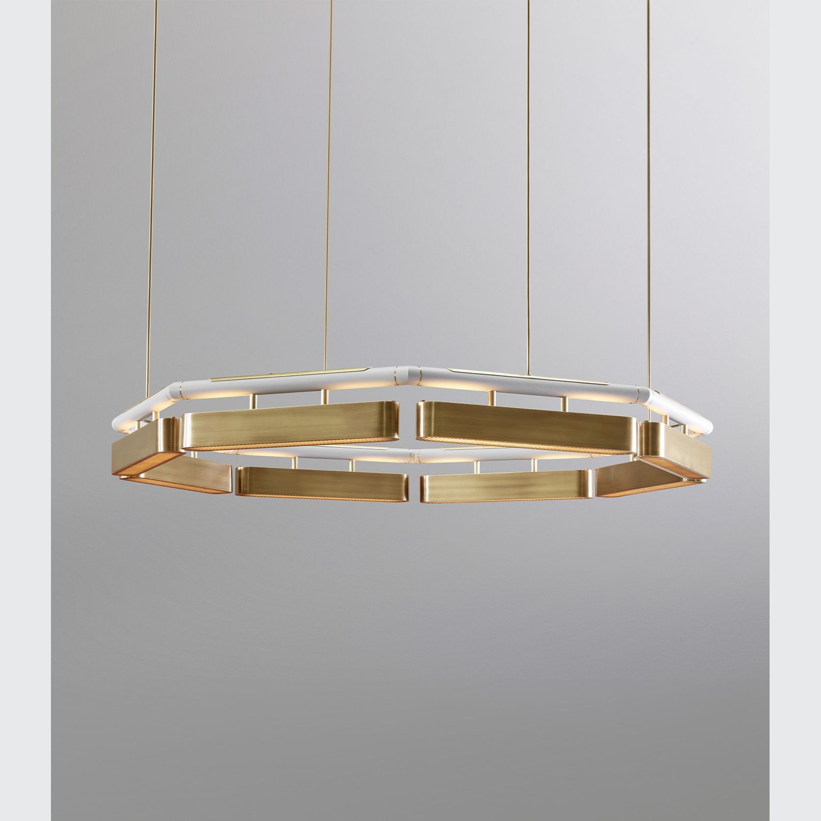 Colt Octagon Chandelier gallery detail image