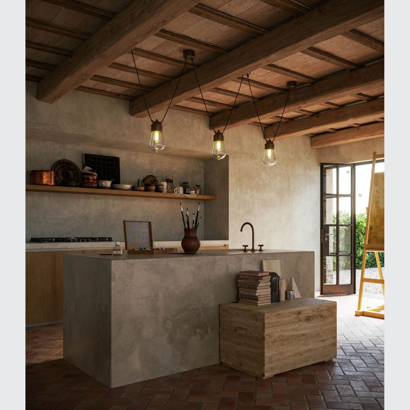 Drop Dual Cable Pendant Light gallery detail image