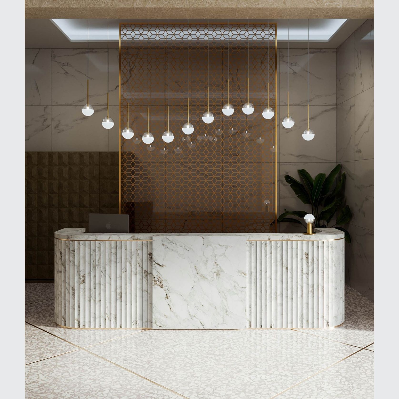 Molecola Pendant Light gallery detail image