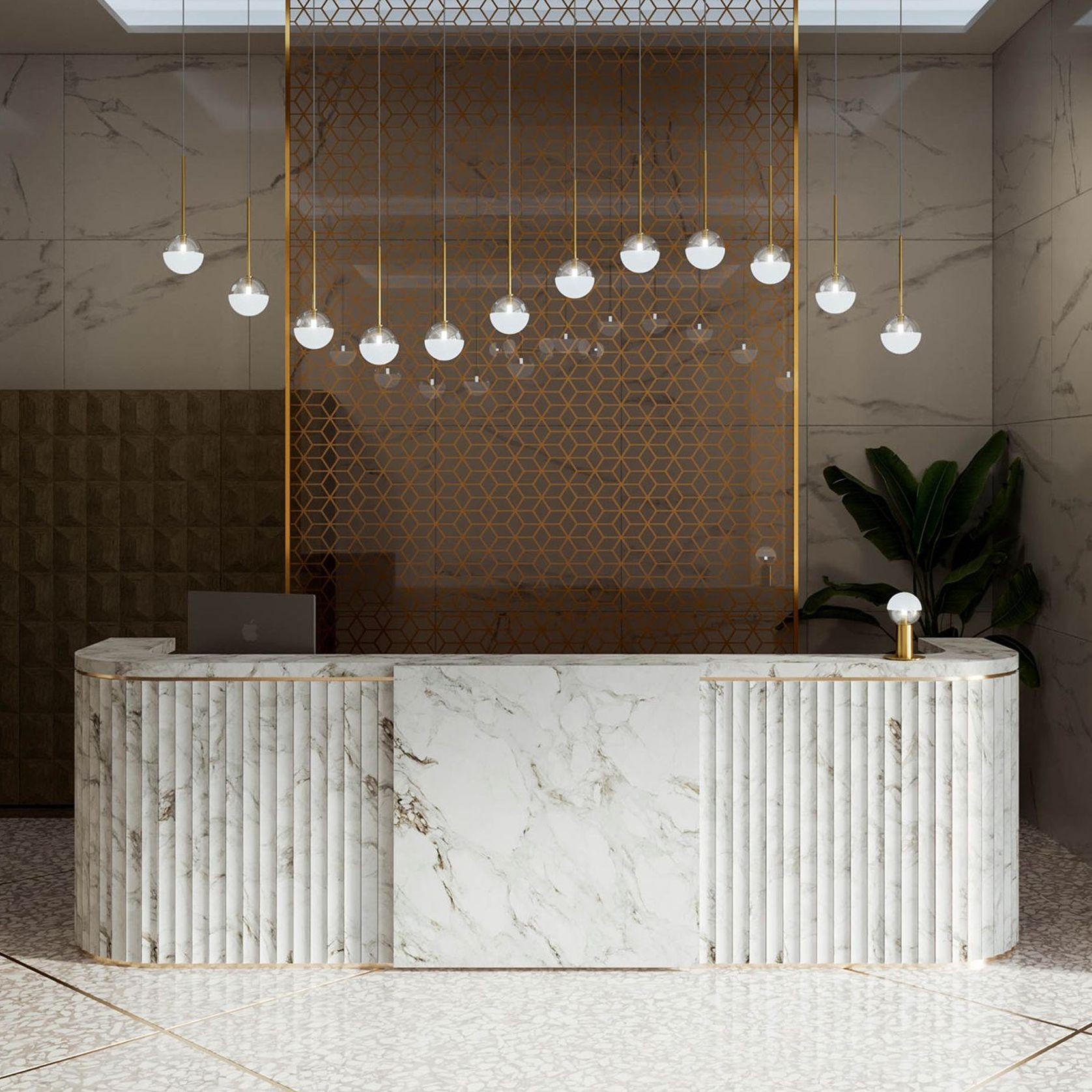 Molecola Pendant Light gallery detail image