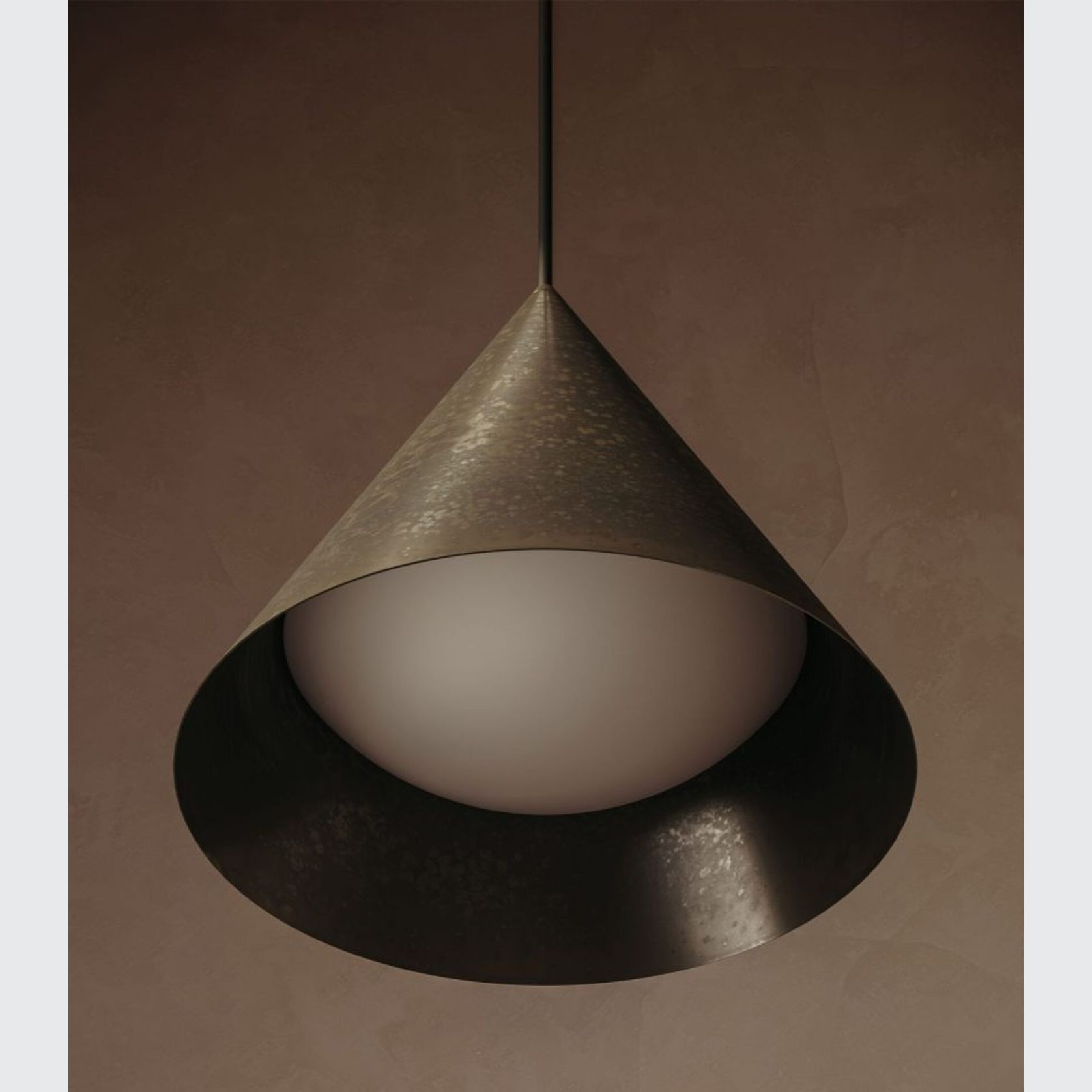 Cone Outdoor Pendant Light gallery detail image