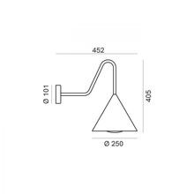 Cone Outdoor Wall Light gallery detail image