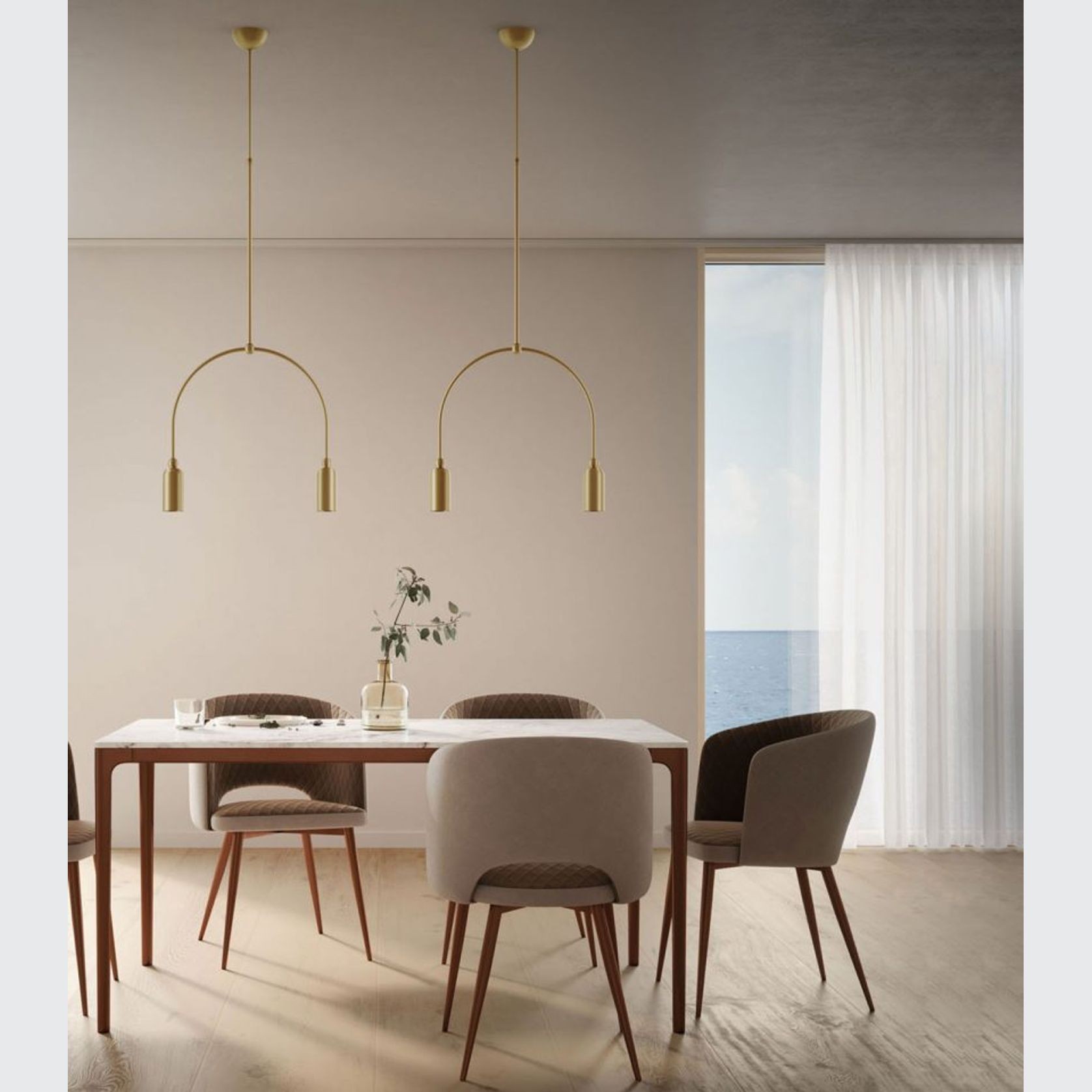 Madame 2lt Pendant Light gallery detail image