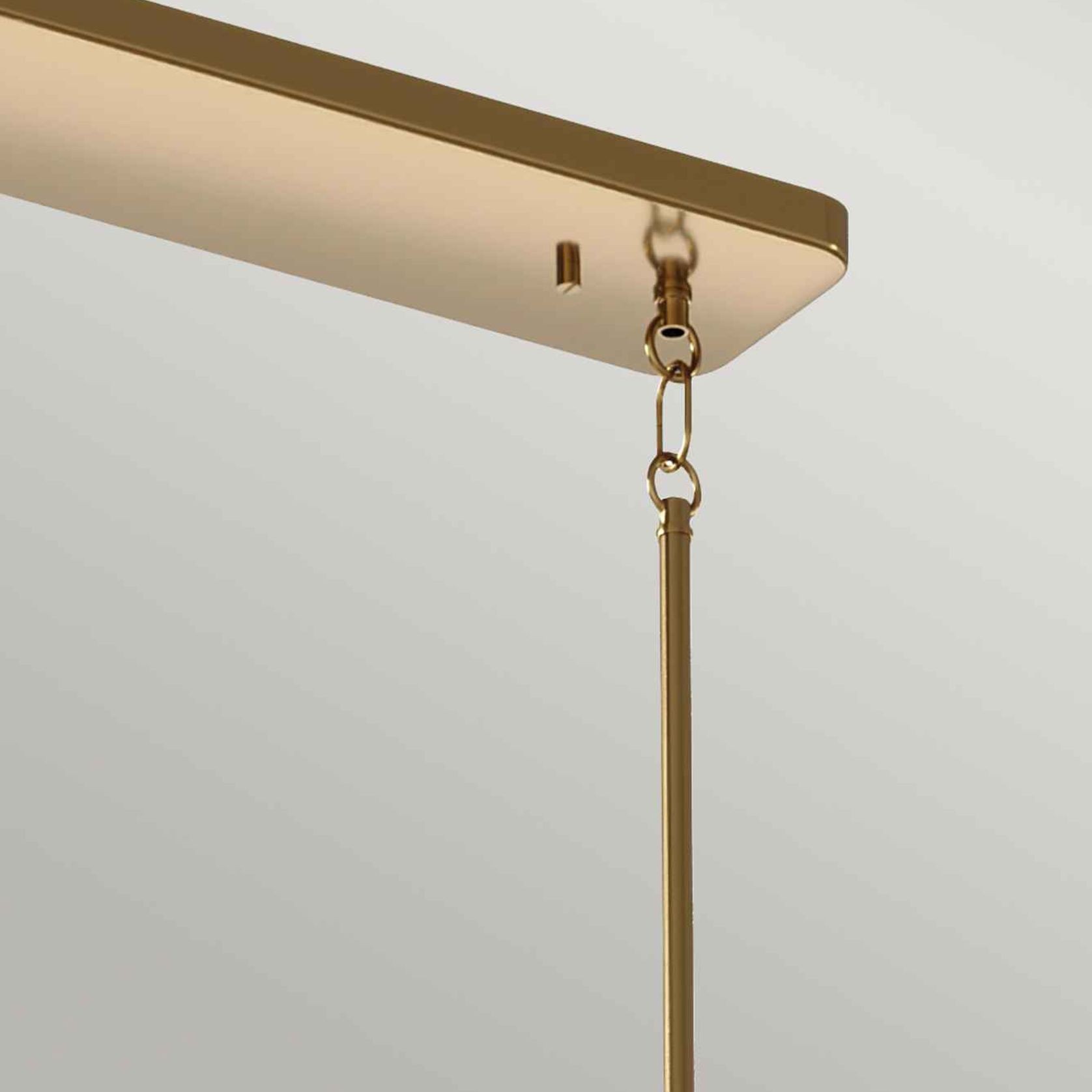 Kimrose 10lt Linear Chandelier gallery detail image