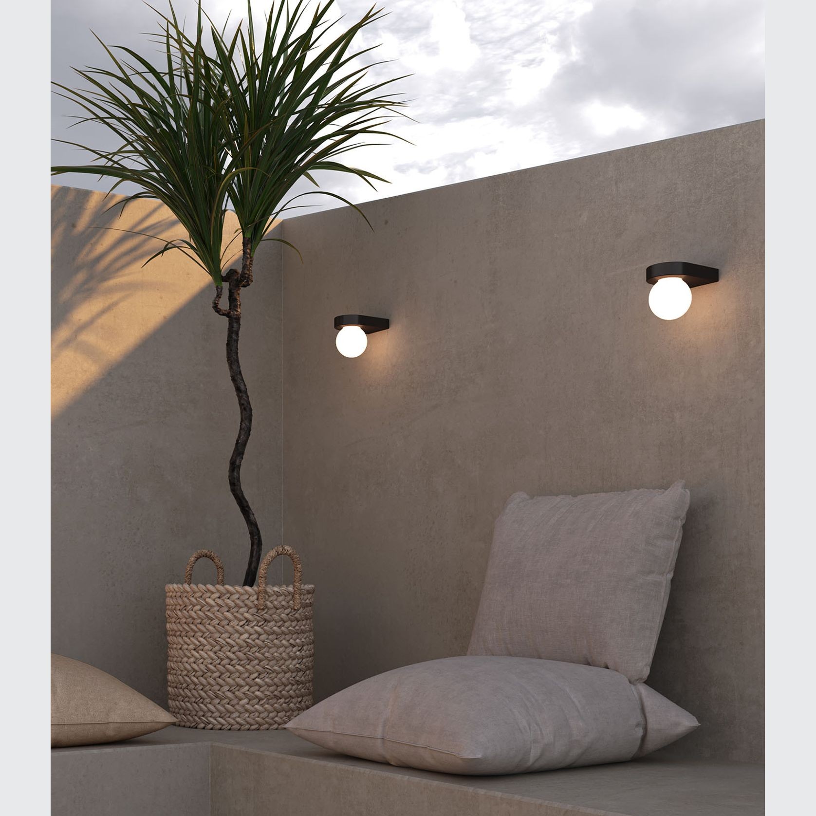 Orb Ledge Wall Light gallery detail image