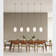 Organic White Pendant Light gallery detail image