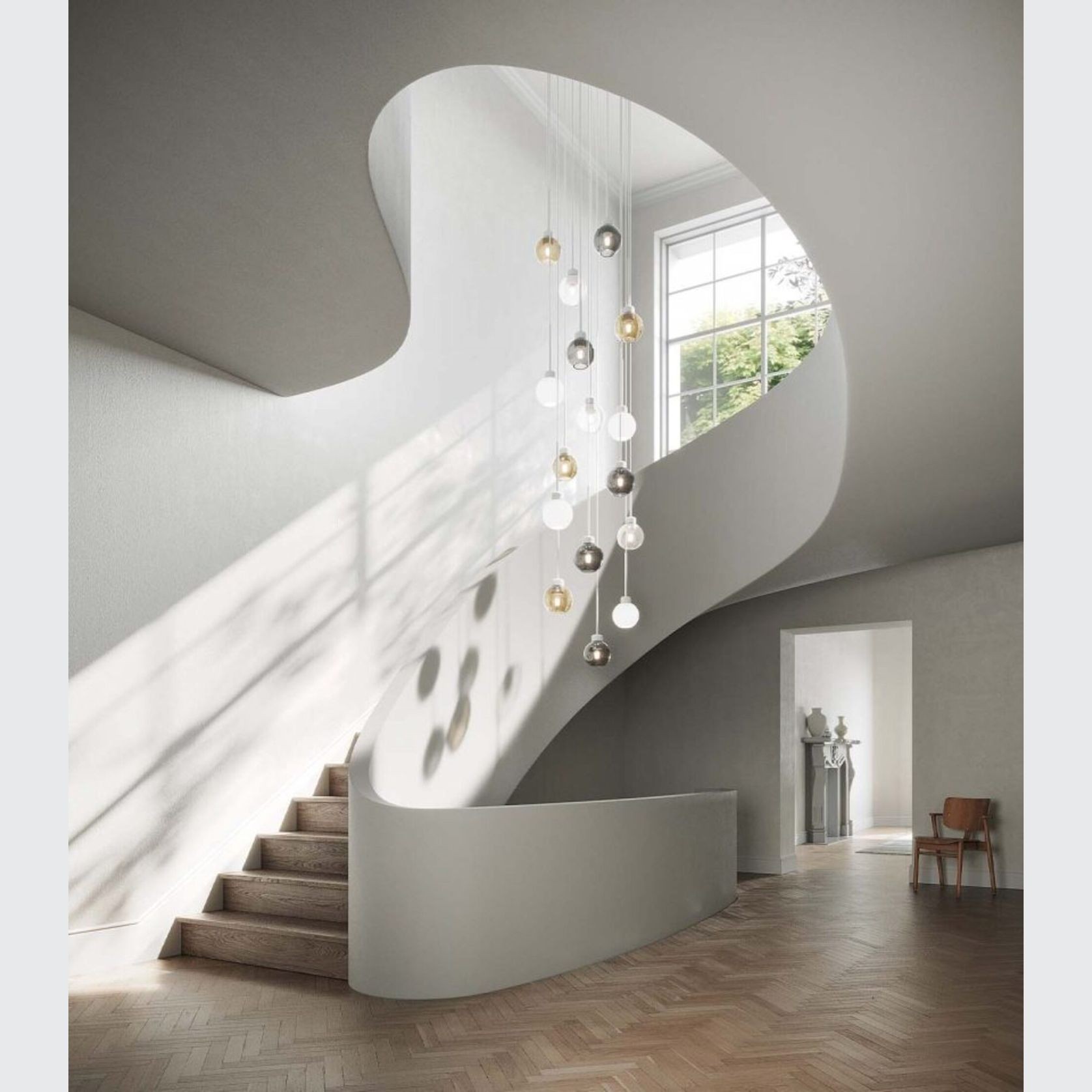 Parlour Lite Sphere Pendant Light gallery detail image