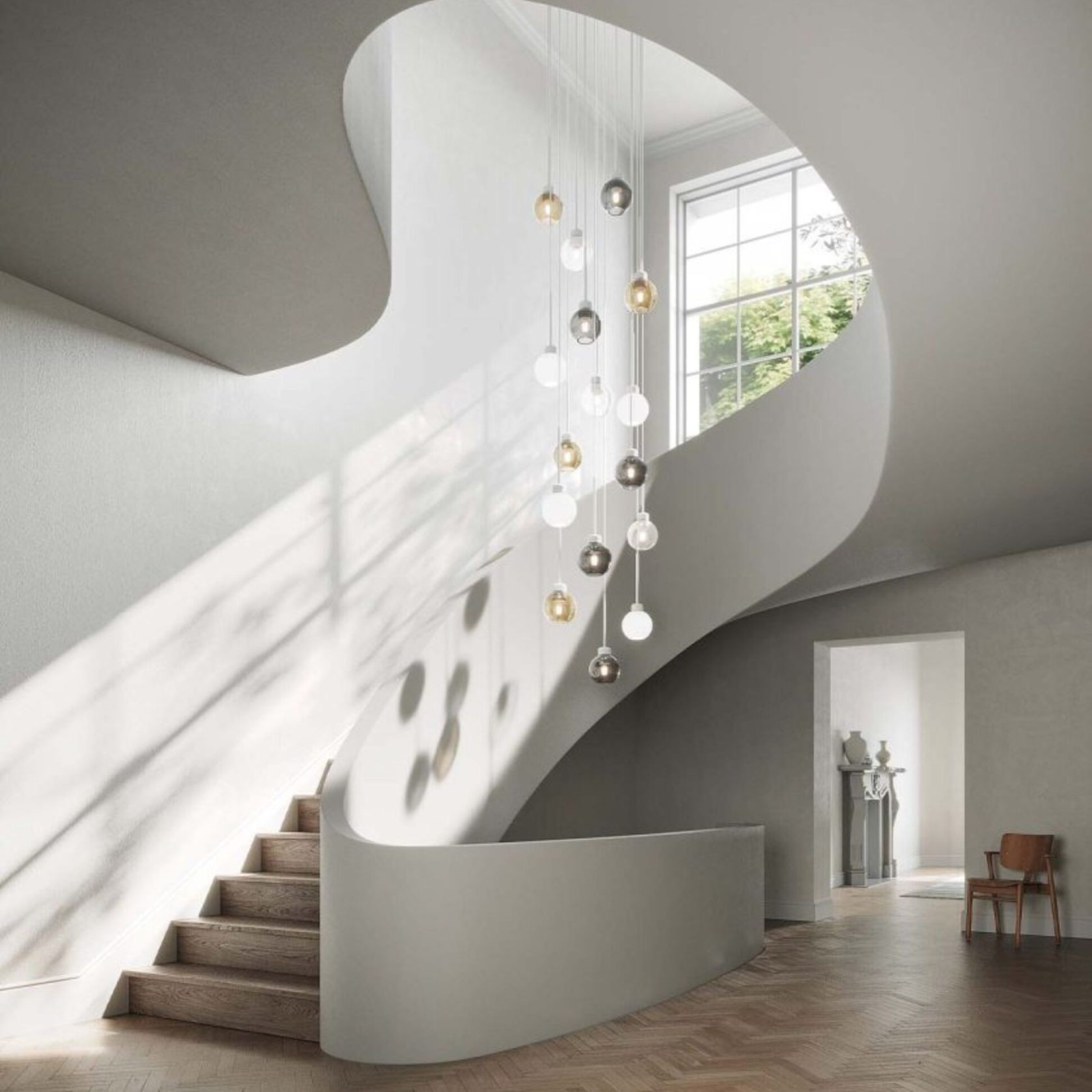 Parlour Lite Sphere Pendant Light gallery detail image