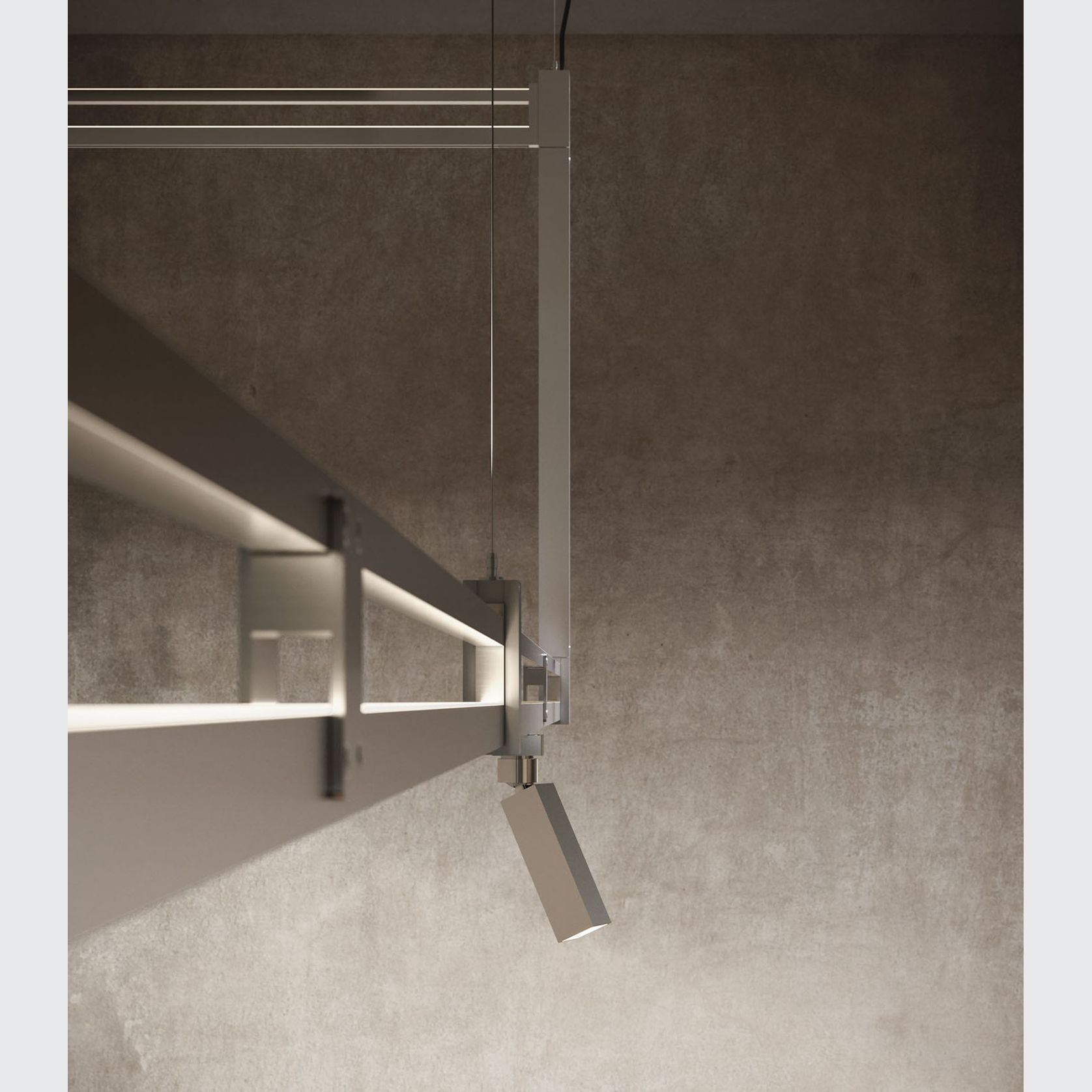 Airtek One Rectangle Pendant Light gallery detail image