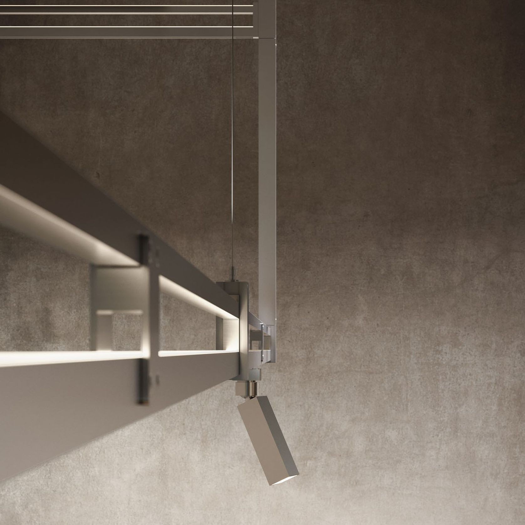 Airtek One Rectangle Pendant Light gallery detail image
