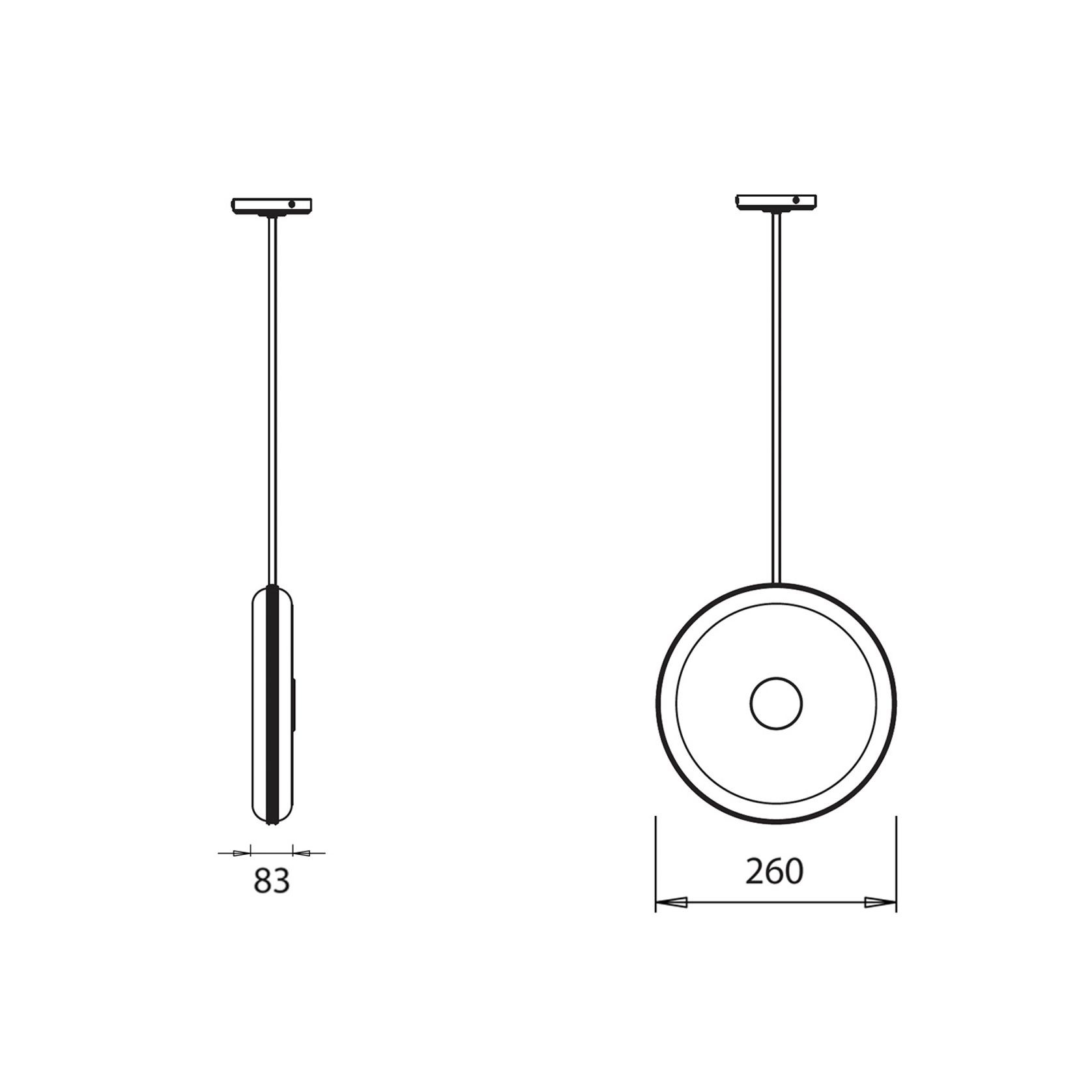 Beran Vertical Pendant Light gallery detail image