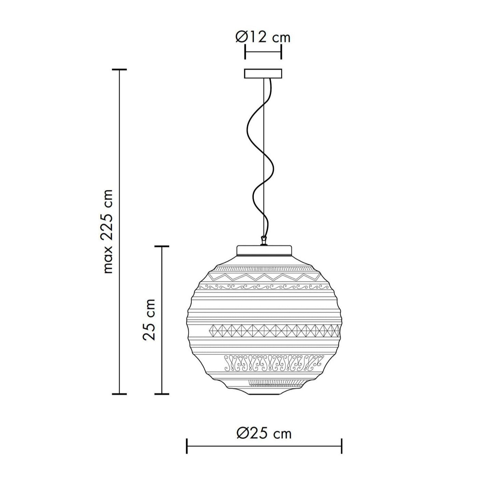 Braille Pendant Light gallery detail image