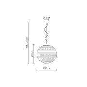 Braille Pendant Light gallery detail image