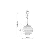 Braille Pendant Light gallery detail image