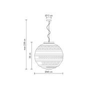 Braille Pendant Light gallery detail image