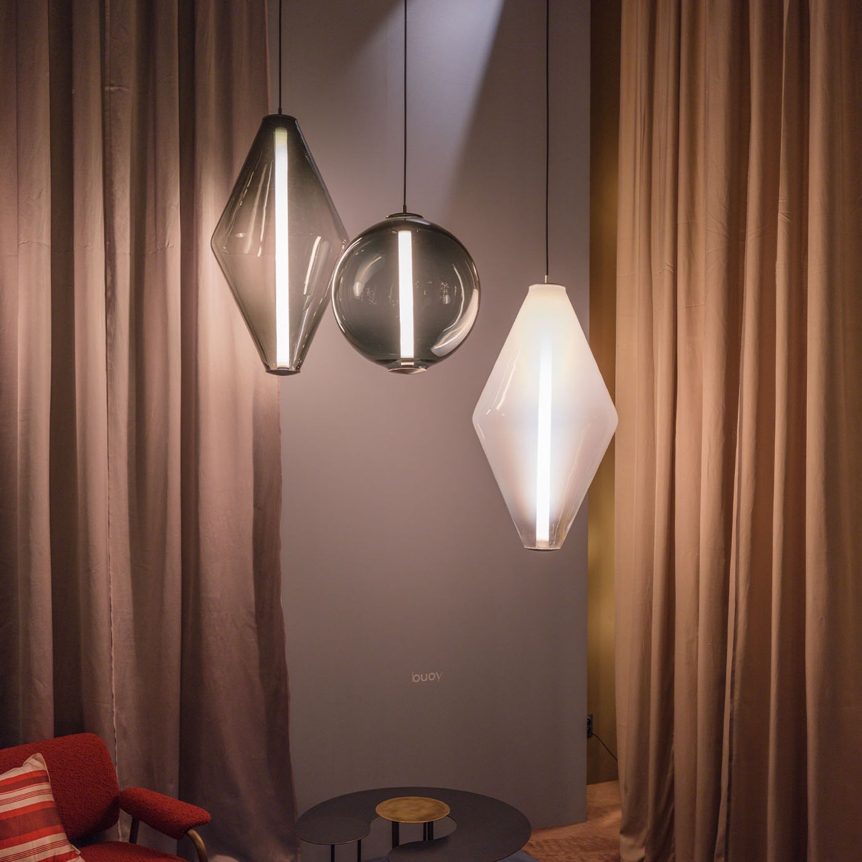 Buoy Double Cone Pendant Light gallery detail image