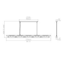 Colt Linear 5lt Pendant Light gallery detail image