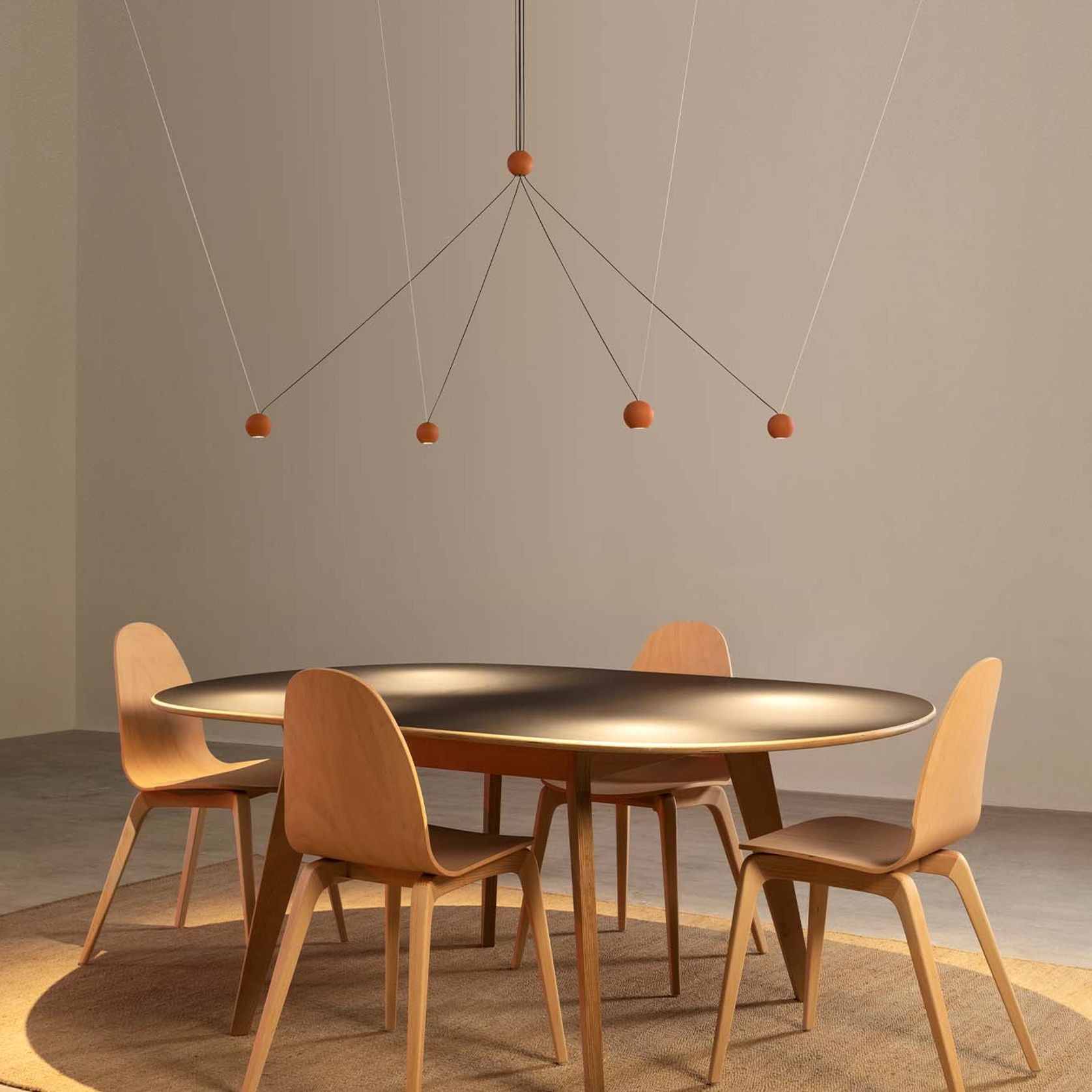 Compass Cluster Pendant Light gallery detail image