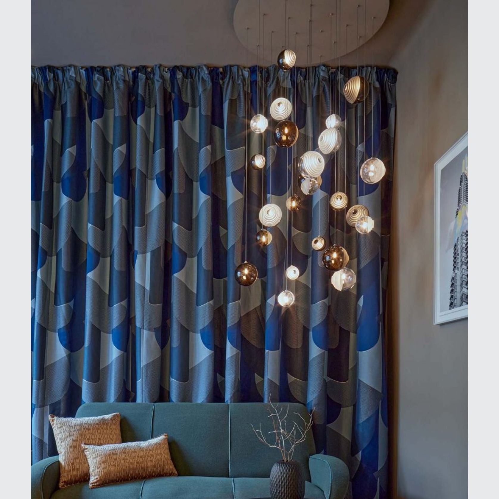 Dark & Bright Star Pendant Light gallery detail image