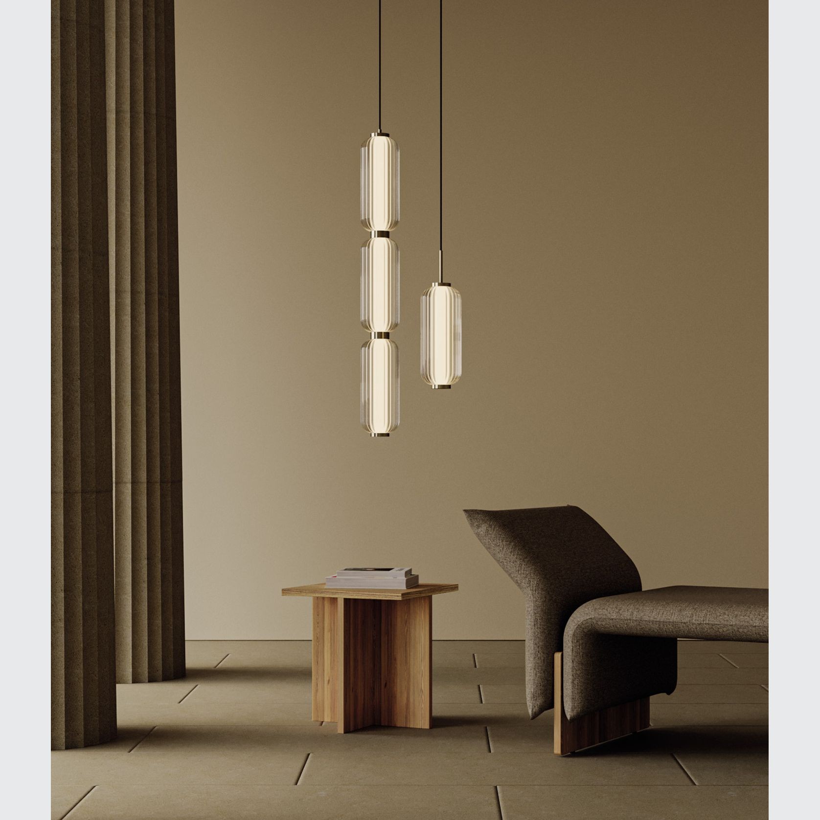 Elma 3lt Pendant Light gallery detail image