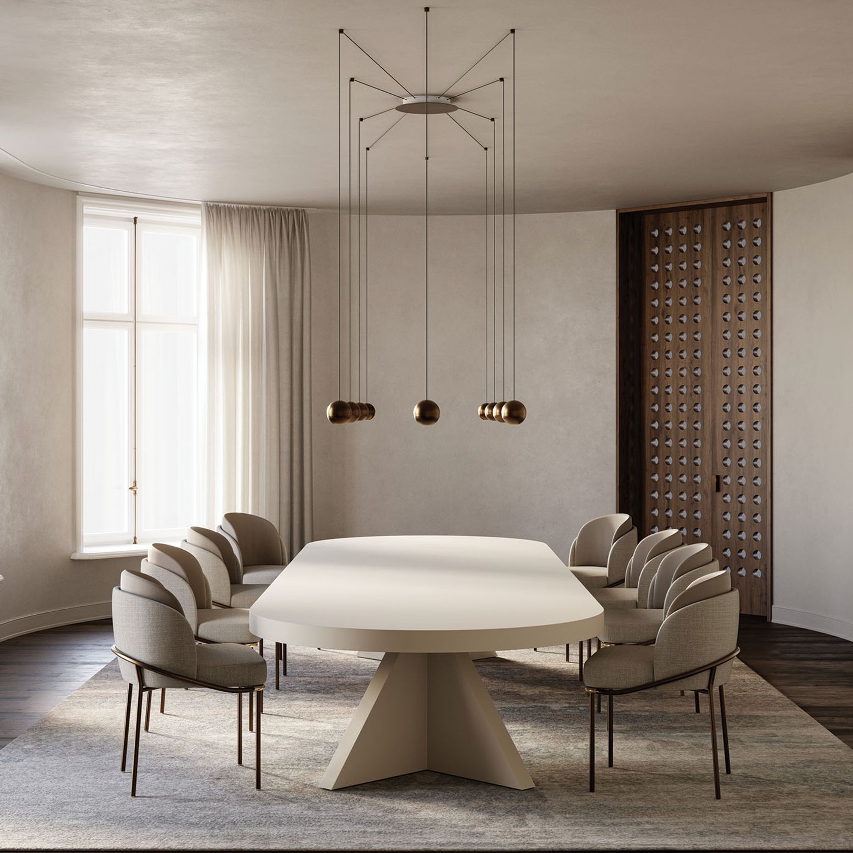 Groove Cluster Pendant Light gallery detail image