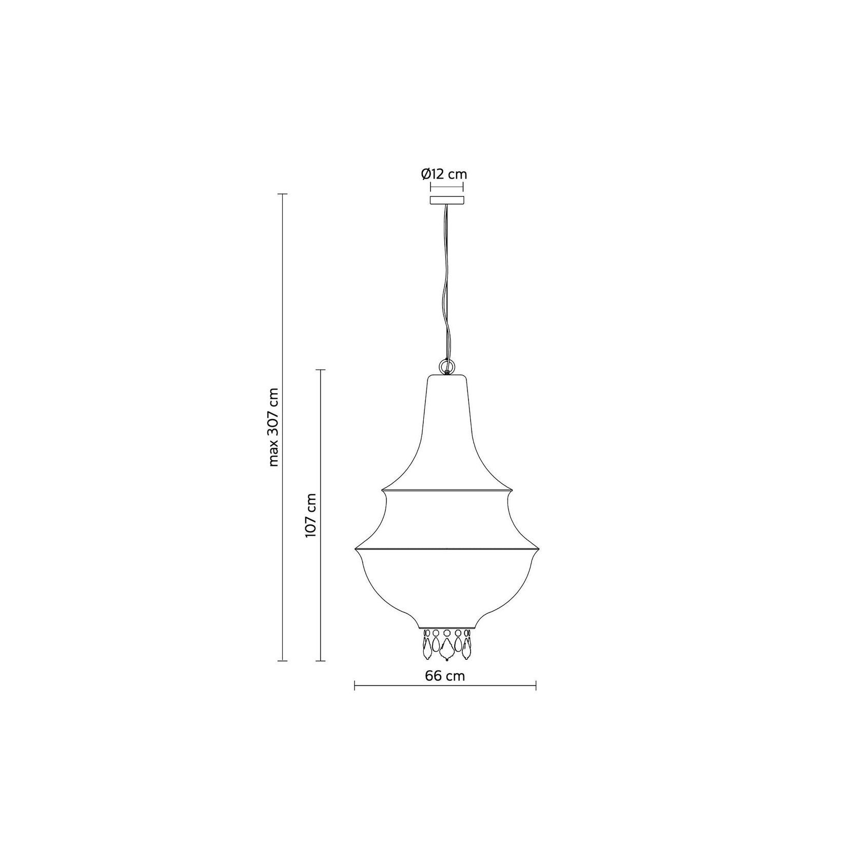 Lady D Pendant Light gallery detail image