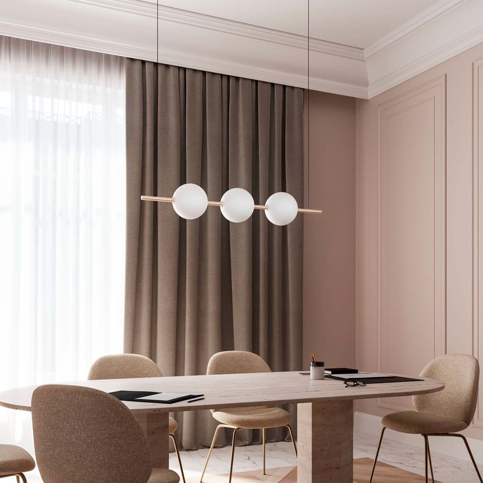 Alma 3lt Pendant Light gallery detail image