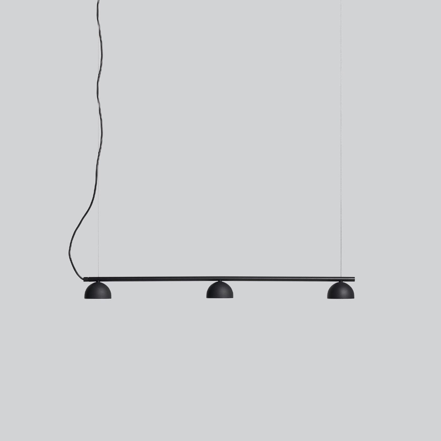 Blush Rail 3lt Pendant Light gallery detail image
