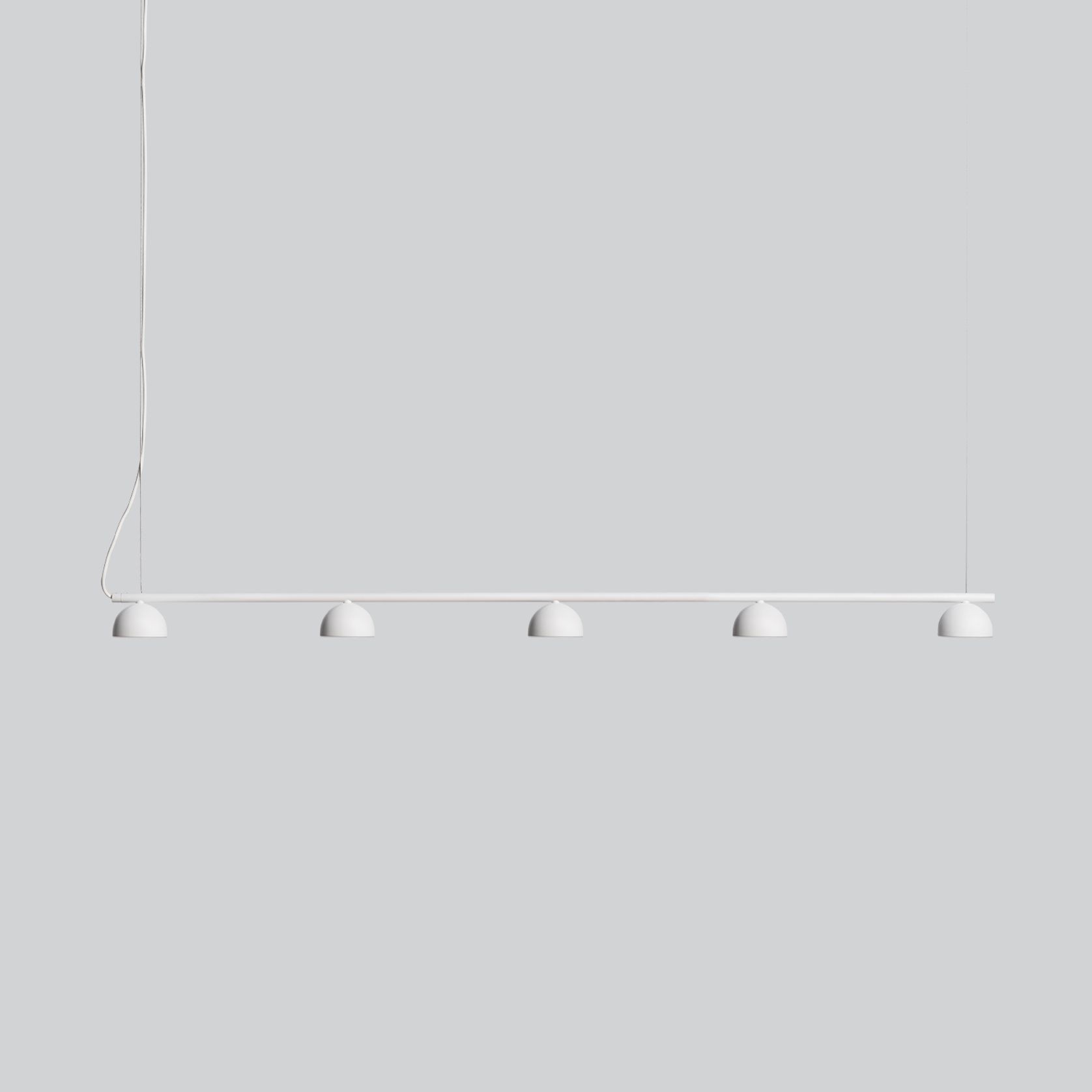 Blush Rail 5lt Pendant Light gallery detail image