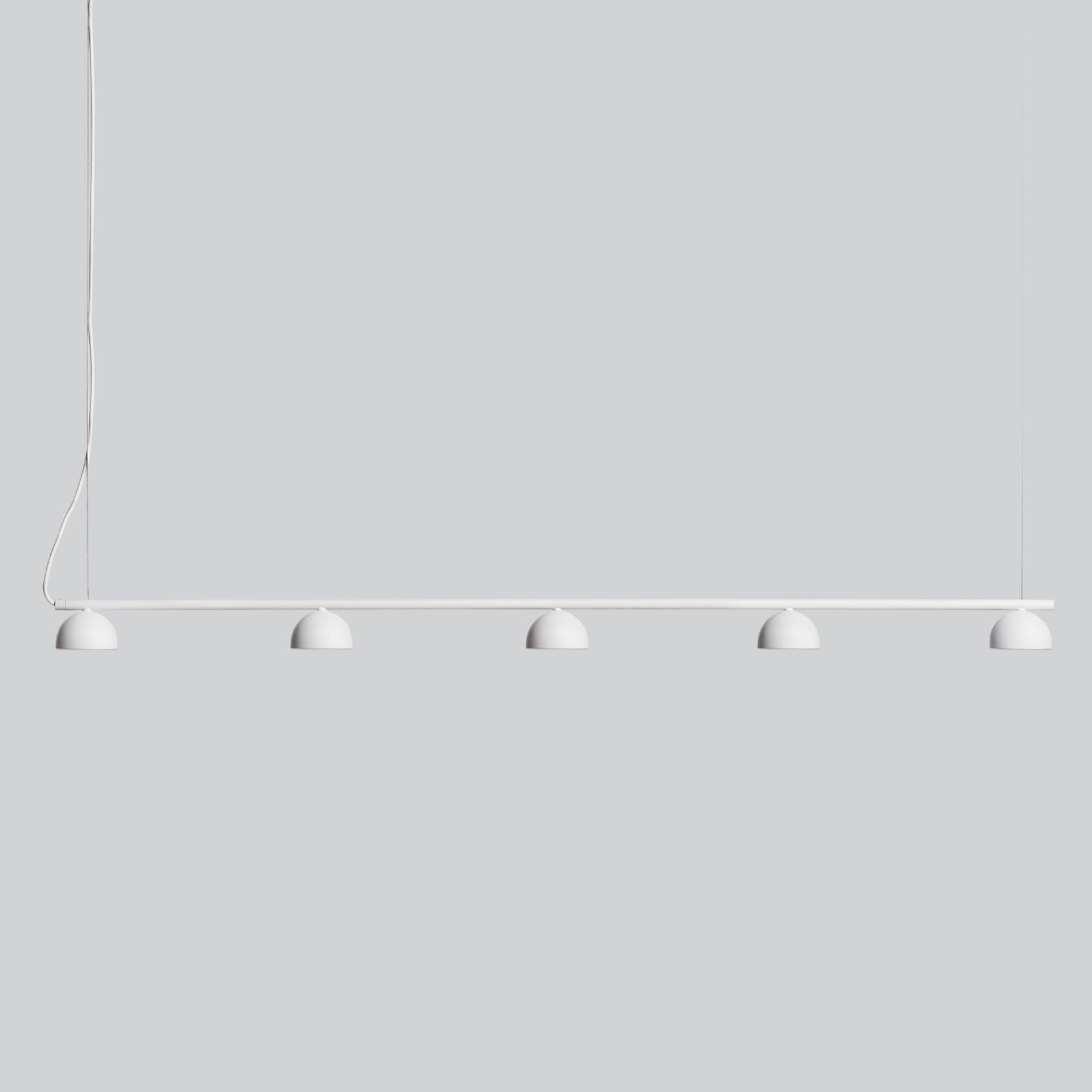 Blush Rail 5lt Pendant Light gallery detail image