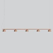 Blush Rail 5lt Pendant Light gallery detail image