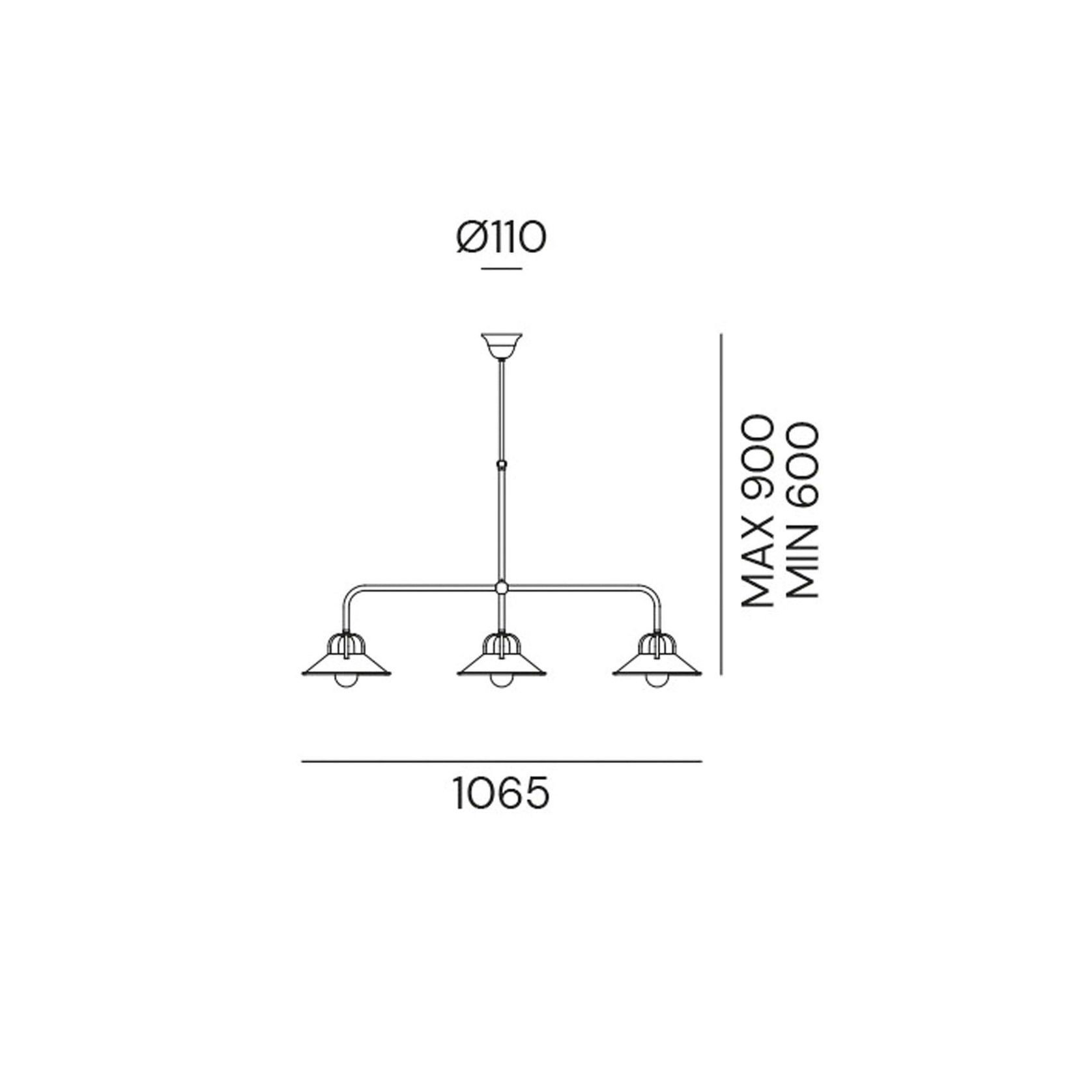 Cascina Suspension Pendant gallery detail image