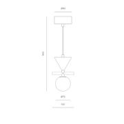 Oneta Pendant Light gallery detail image