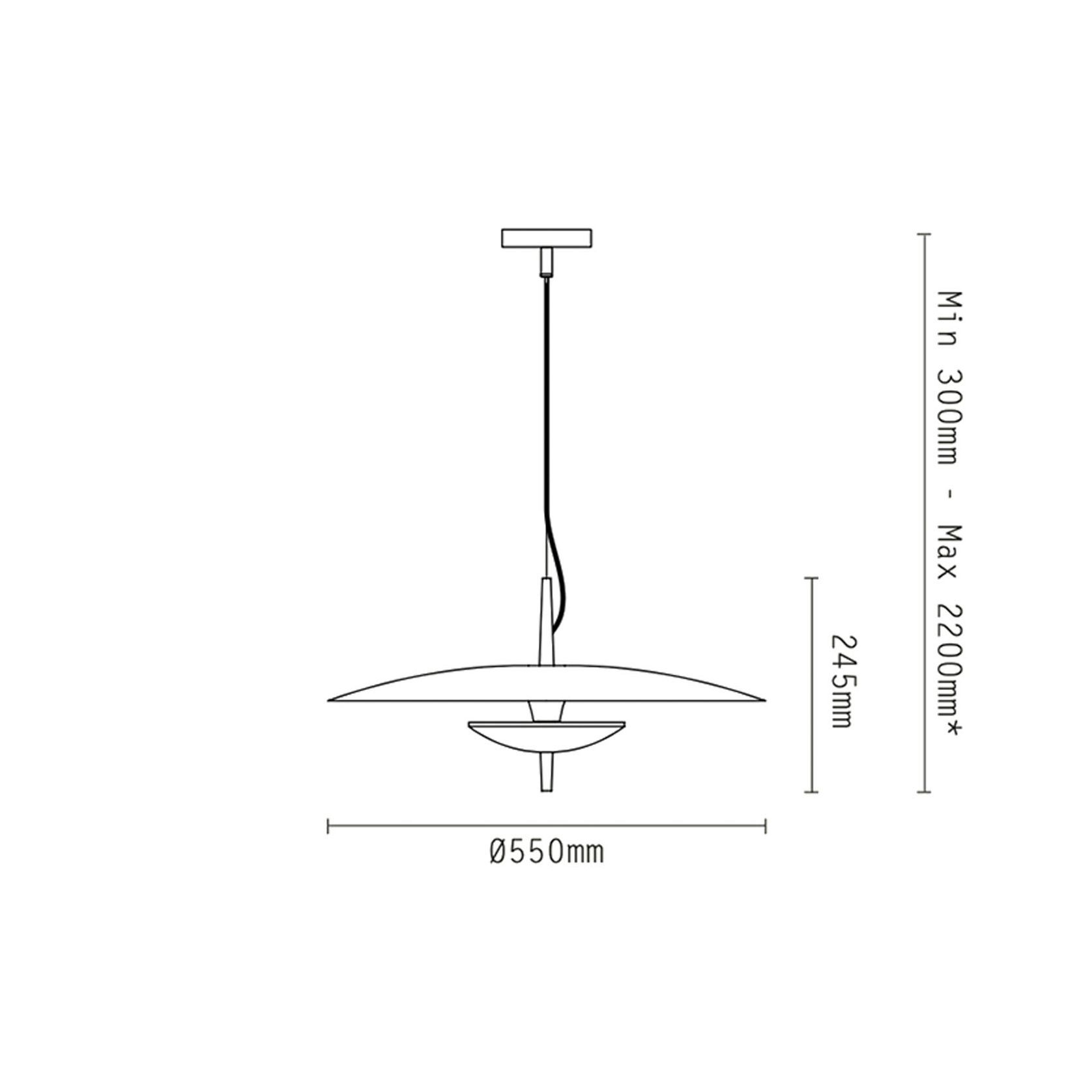 Luna Pendant Light gallery detail image