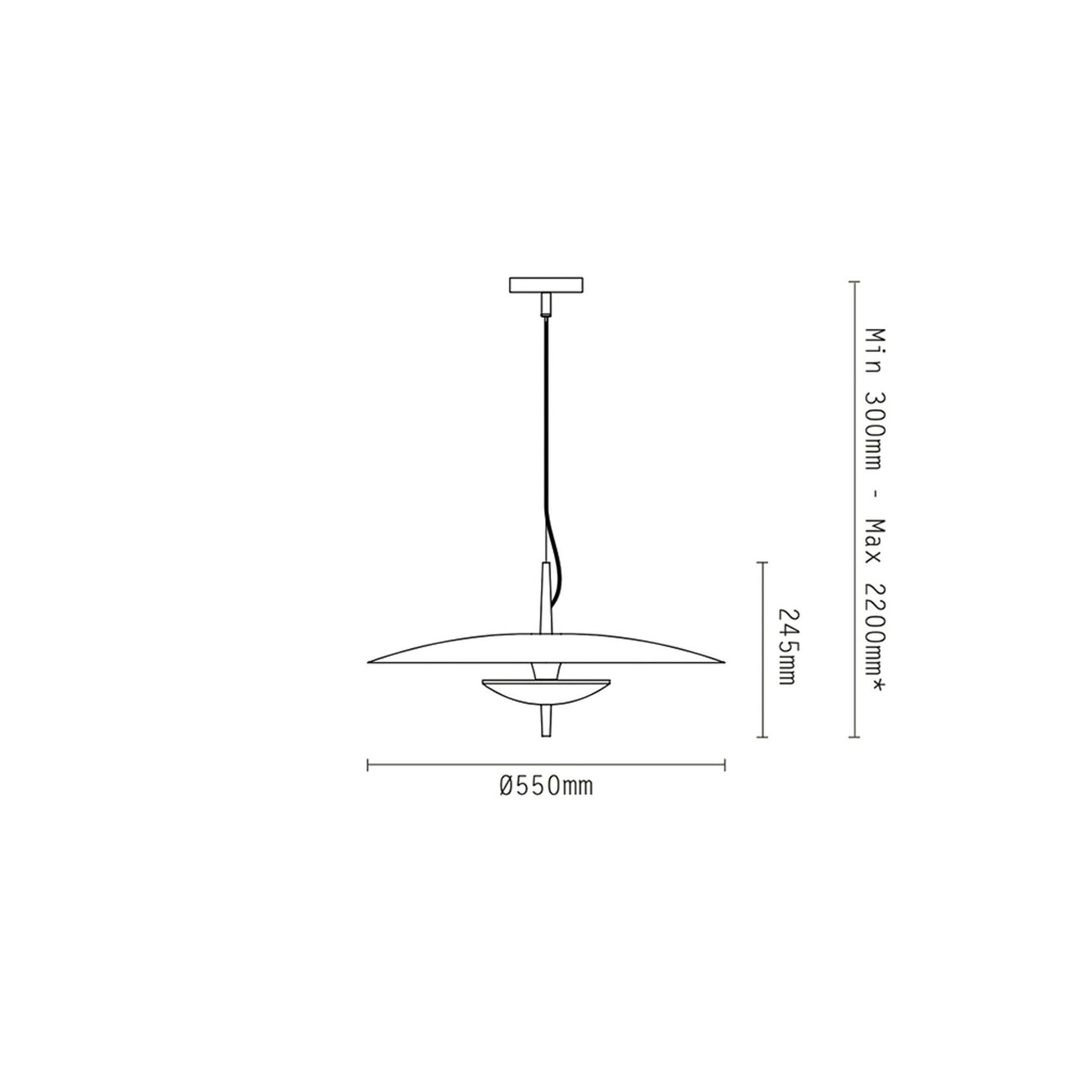 Luna Pendant Light gallery detail image