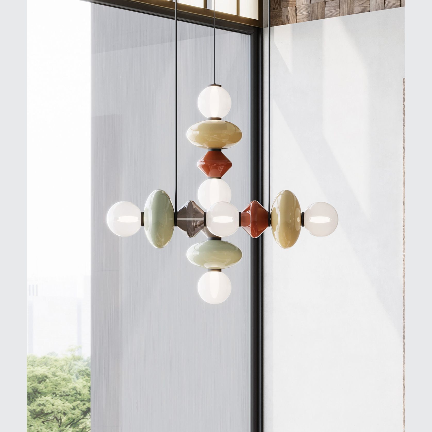 Mapi Vertical Pendant Light gallery detail image