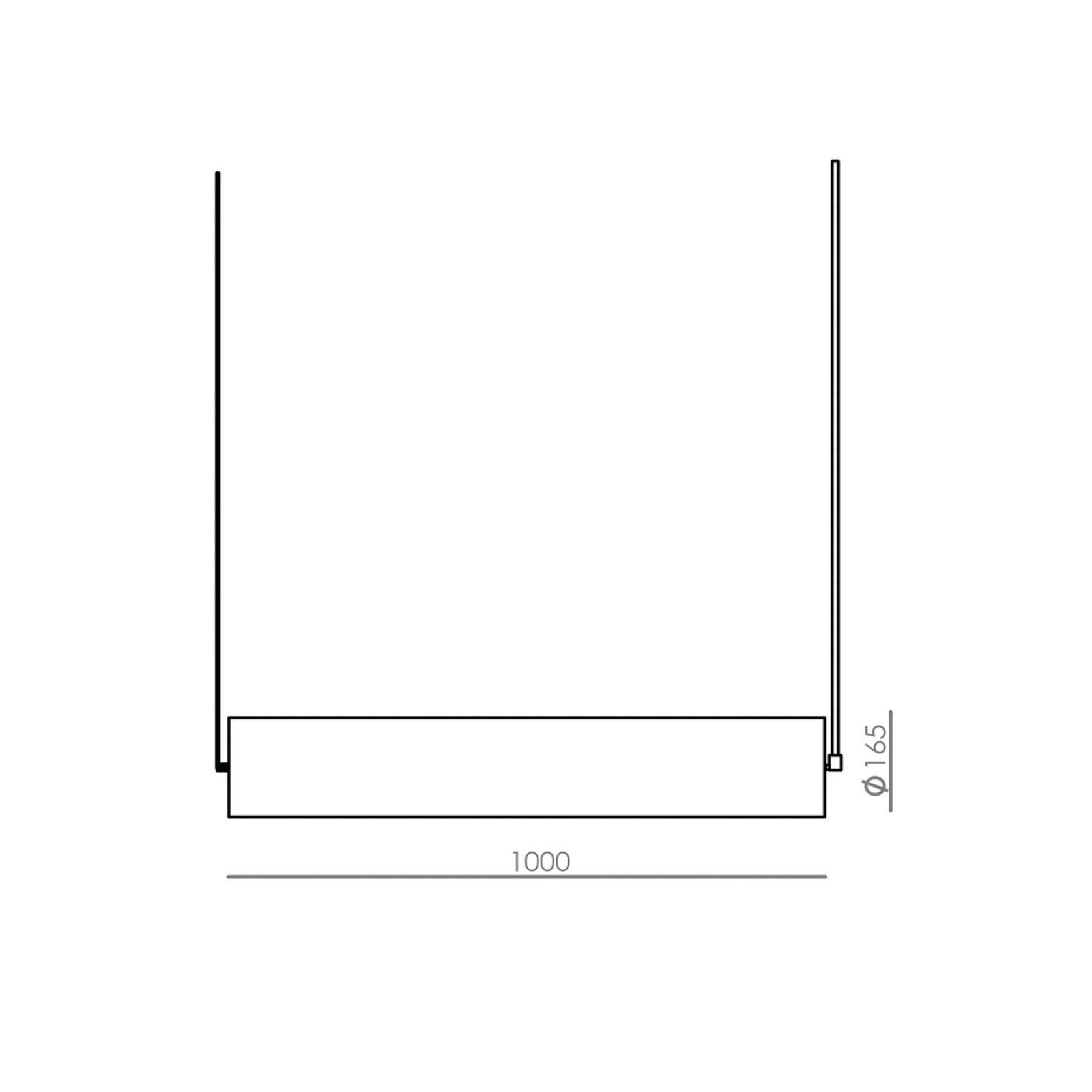 Nooi Linear Pendant Light gallery detail image