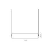 Nooi Linear Pendant Light gallery detail image