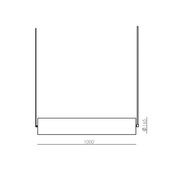 Nooi Linear Pendant Light gallery detail image