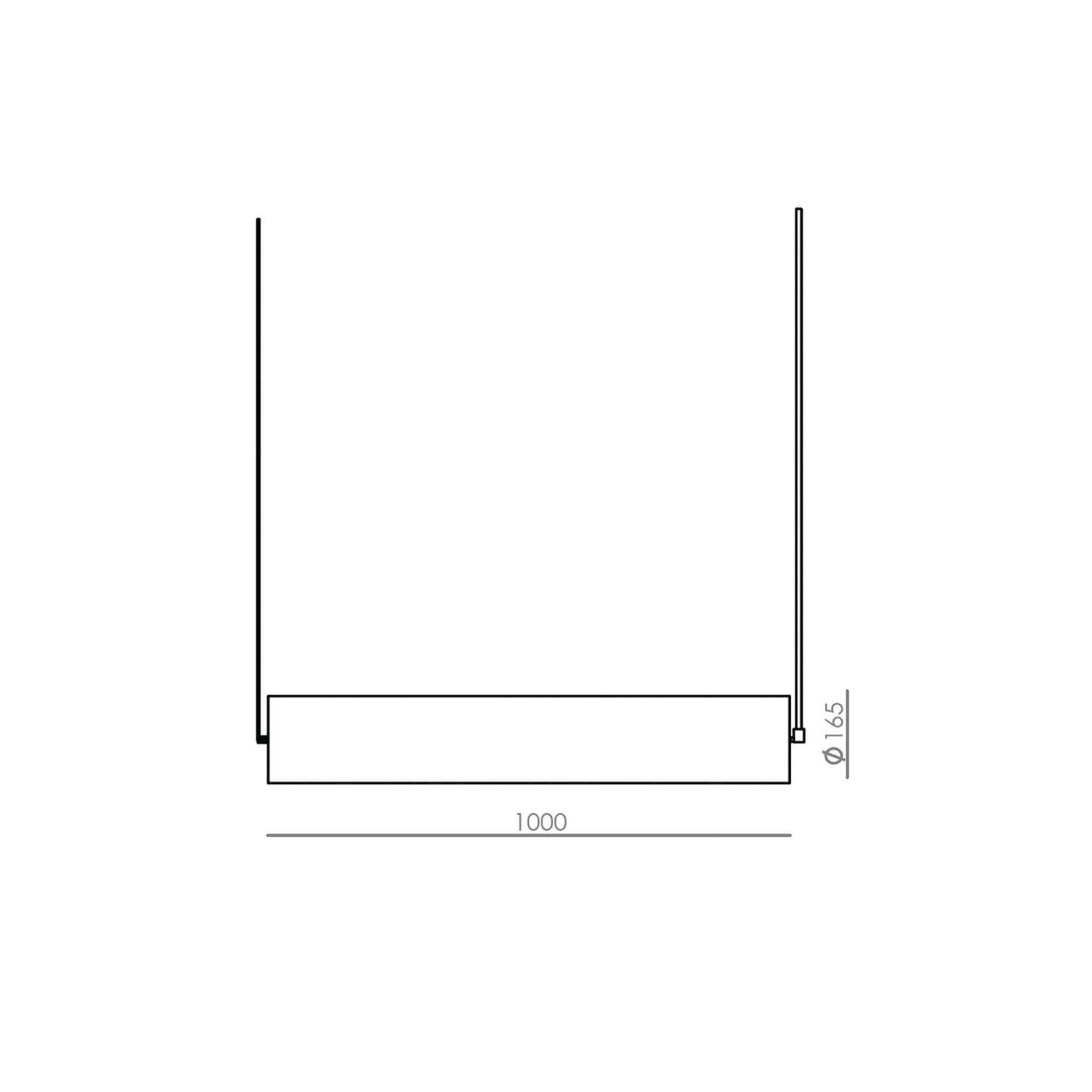 Nooi Linear Pendant Light gallery detail image