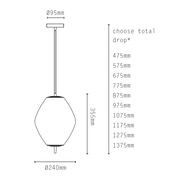 Nova Tall Pendant Light gallery detail image