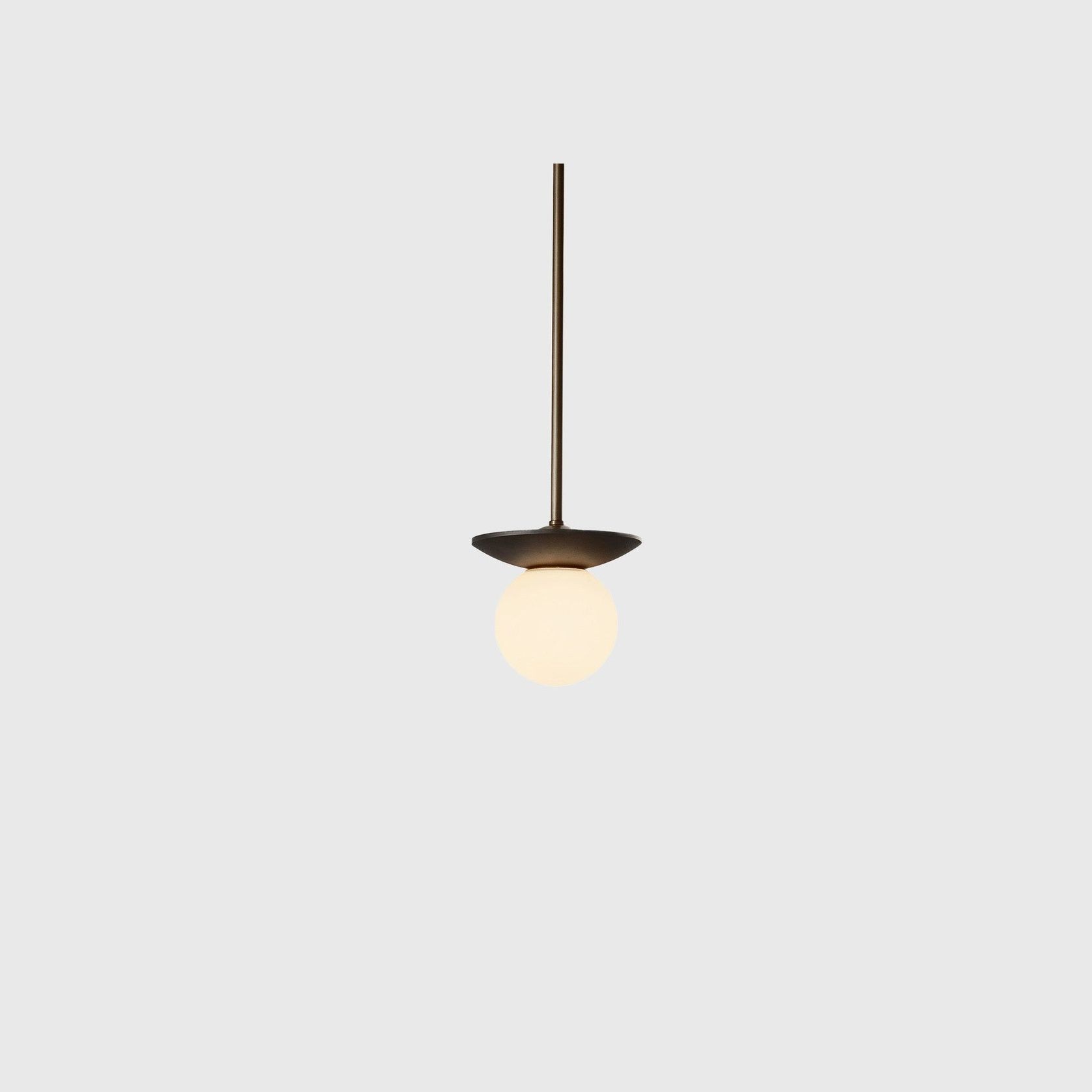 Orbit Brass Pendant Light gallery detail image